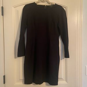 J. Crew black sheath dress - size 6, like new